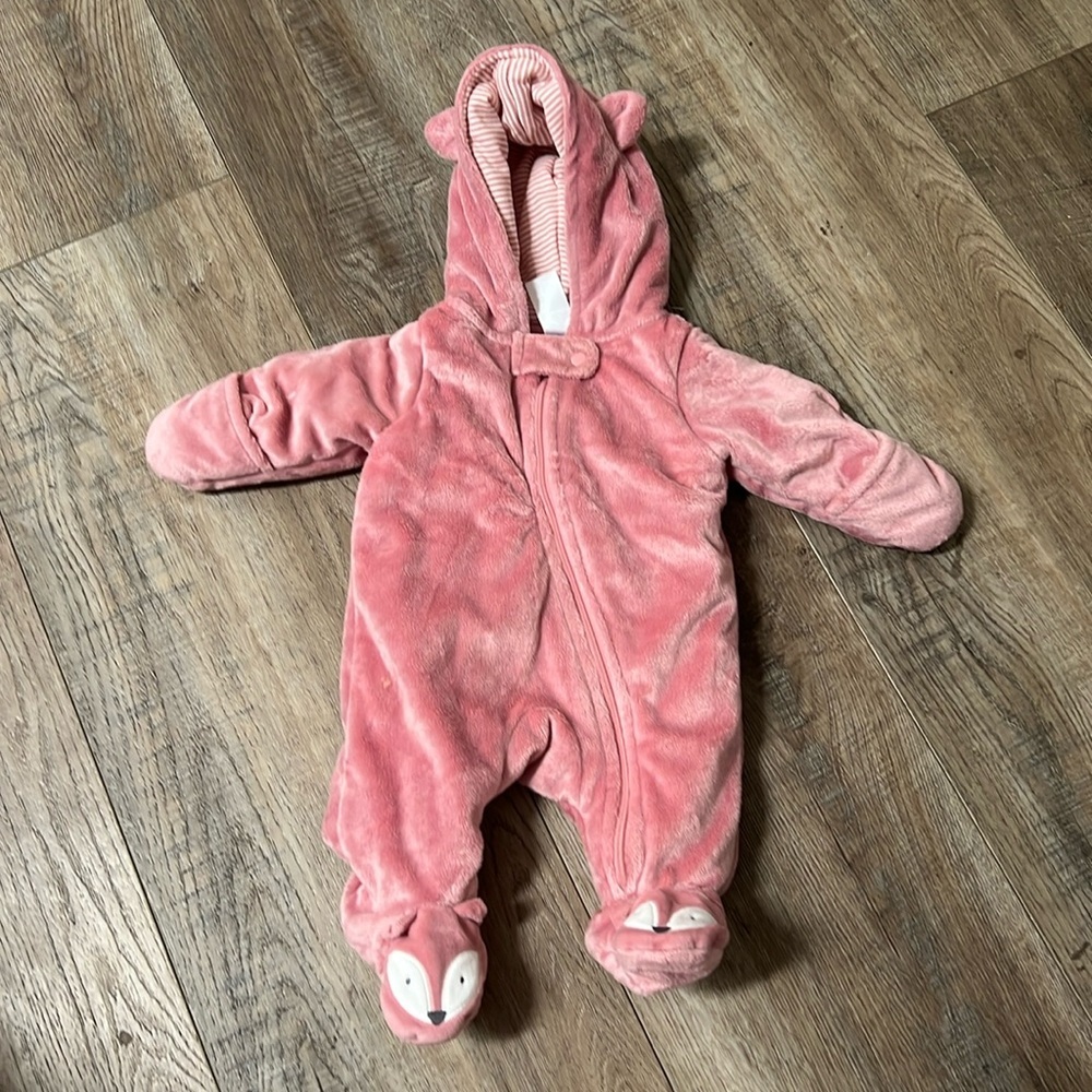 Target Newborn Fox Snowsuit